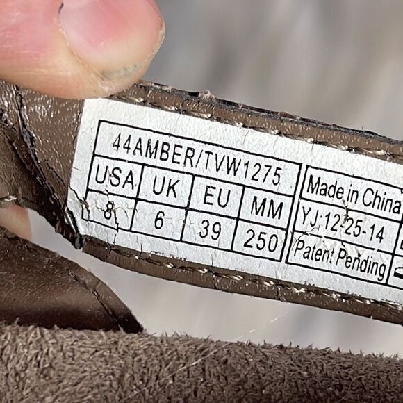 Vionic Amber Snake Print Adjustable Sandals Sz 8 - Picture 5 of 6